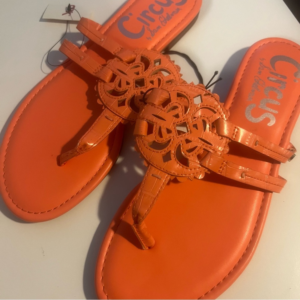 Circus by Sam Edelman Bright Orange Sandals